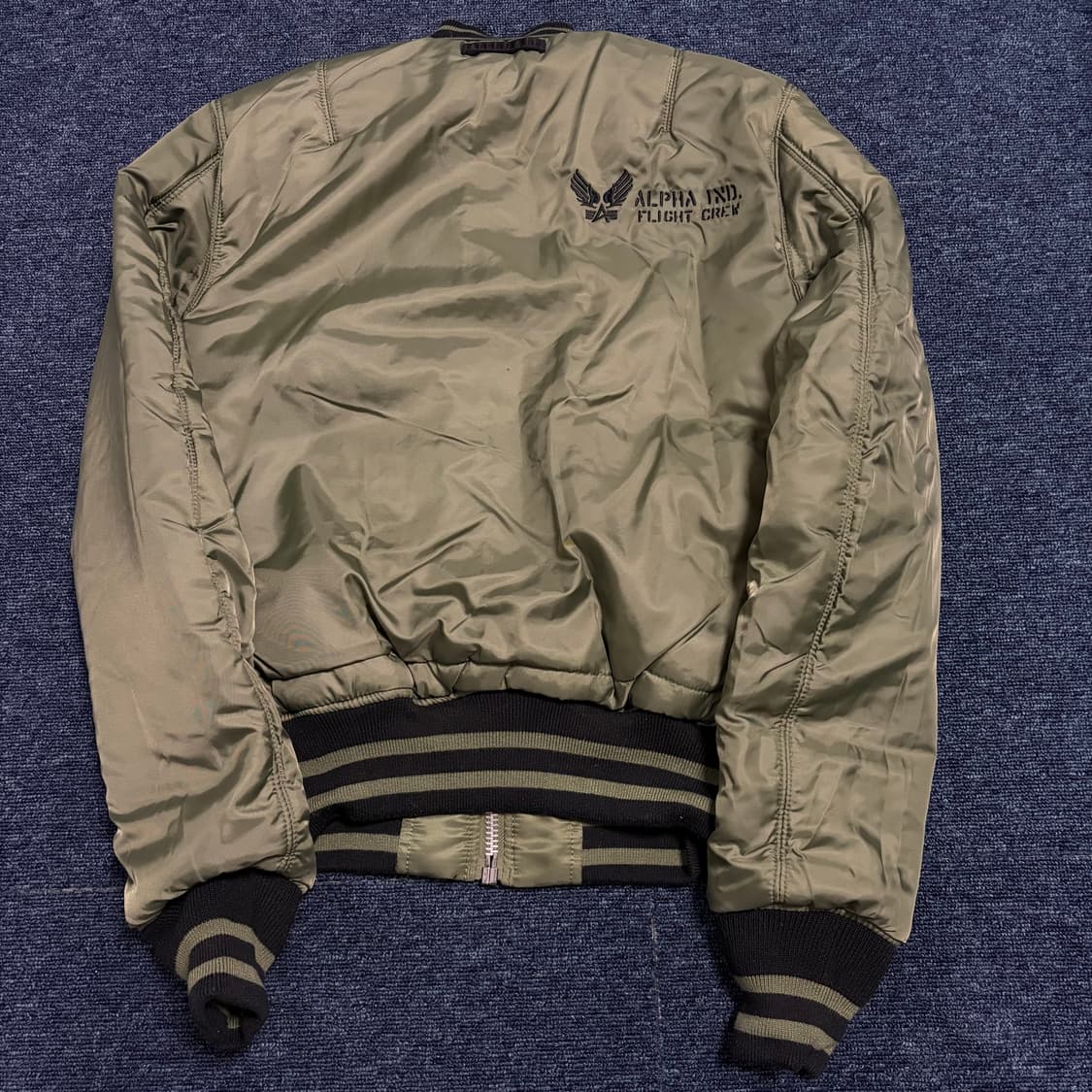 알파인더스트리 리버시블 MA-1 플라이트 자켓 상품이미지7