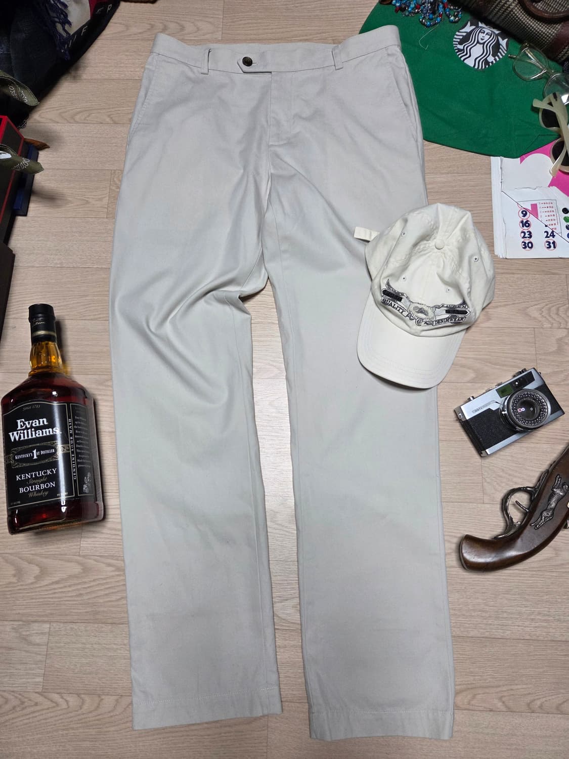 브룩스브라더스 치노팬츠 면바지 오피서 슬랙스  상품이미지1