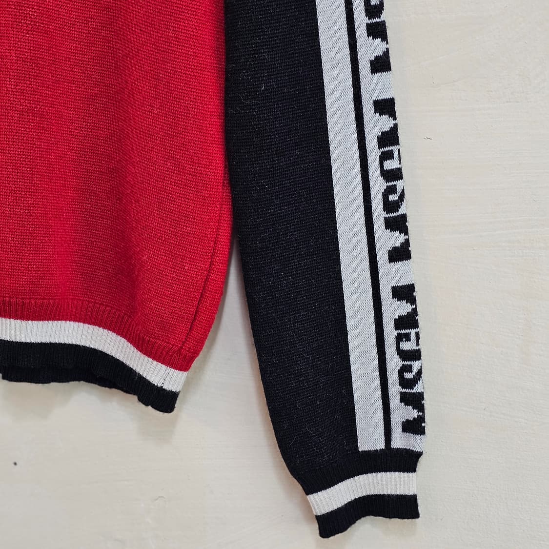 [MSGM] 엠에스지엠 울혼방 배색 니트 상품이미지3