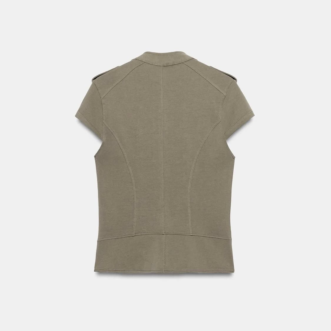 Zara FIREMAN CLASP KNIT VEST 판매 상품이미지2