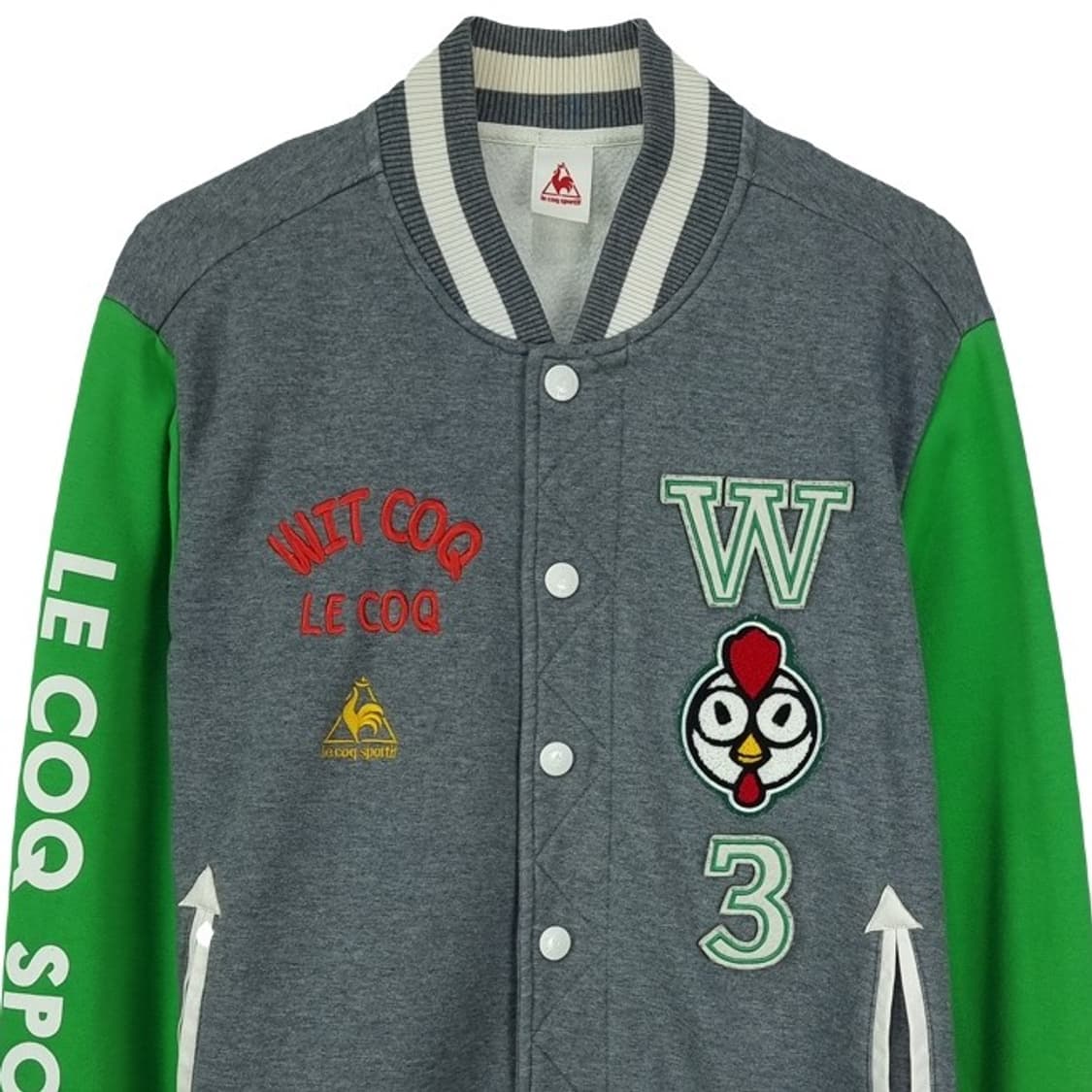 [르꼬끄] 멀티 패치 스웻 바시티 자켓 M19112 상품이미지4