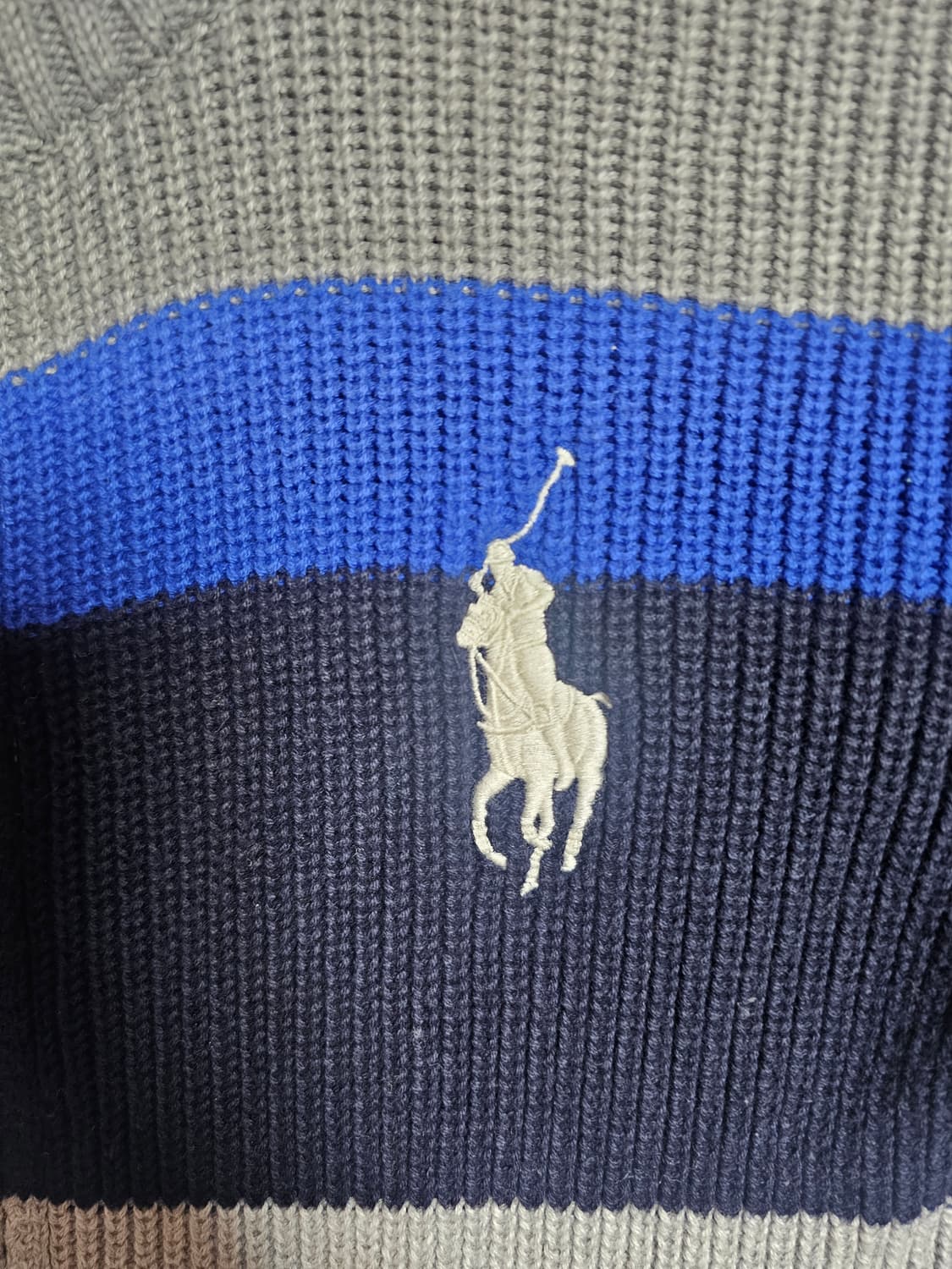 폴로 랄프로렌 니트 집업 95정도 상품이미지3