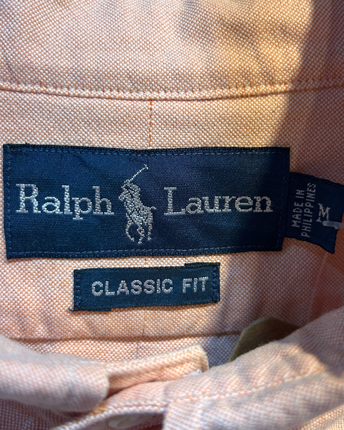 M 폴로랄프로렌 클래식핏 옥스포드 피치 코튼 셔츠 상품이미지5