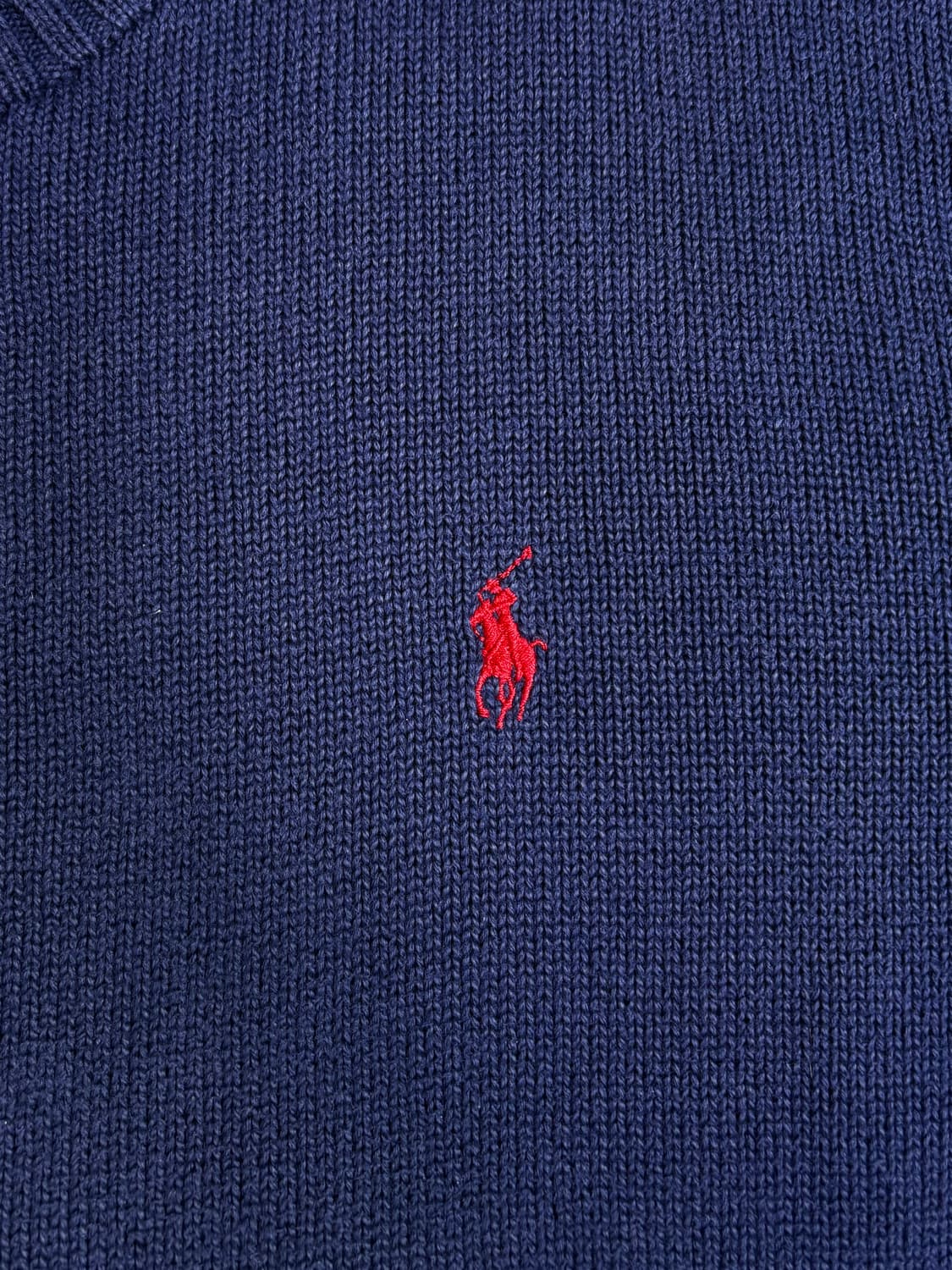 폴로 랄프로렌 네이비 포니 라운드 니트  상품이미지6