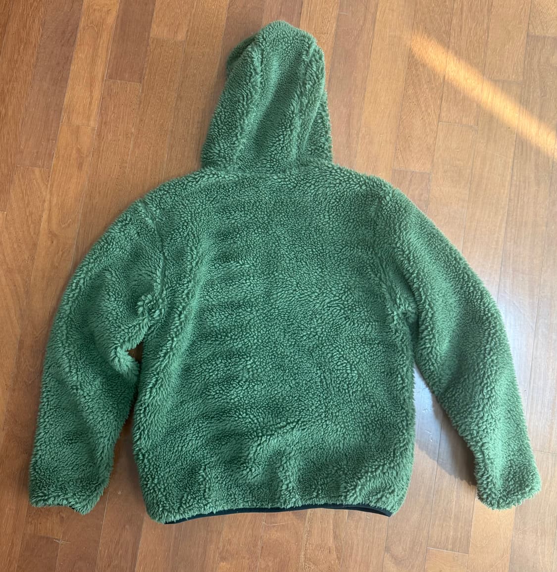 스투시 리버시블 쉐르파 자켓 올리브 (M) 상품이미지2