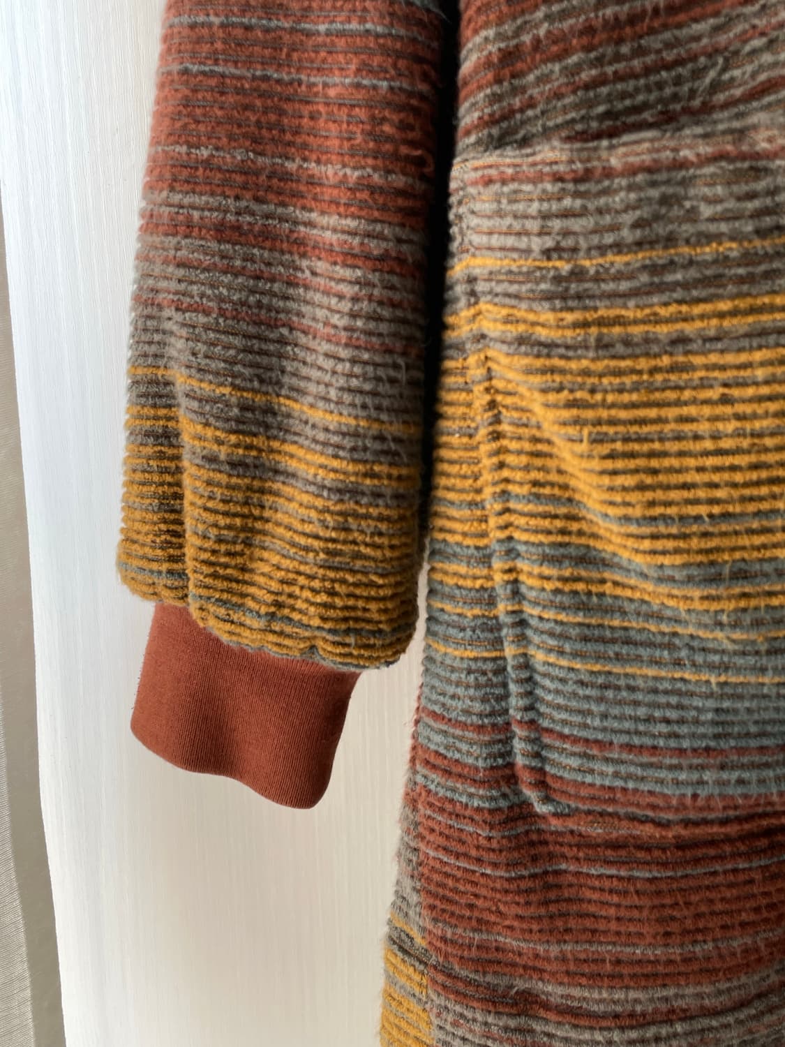 빈티지 후드 아우터 스트라이프  / 모리걸 히피 상품이미지3