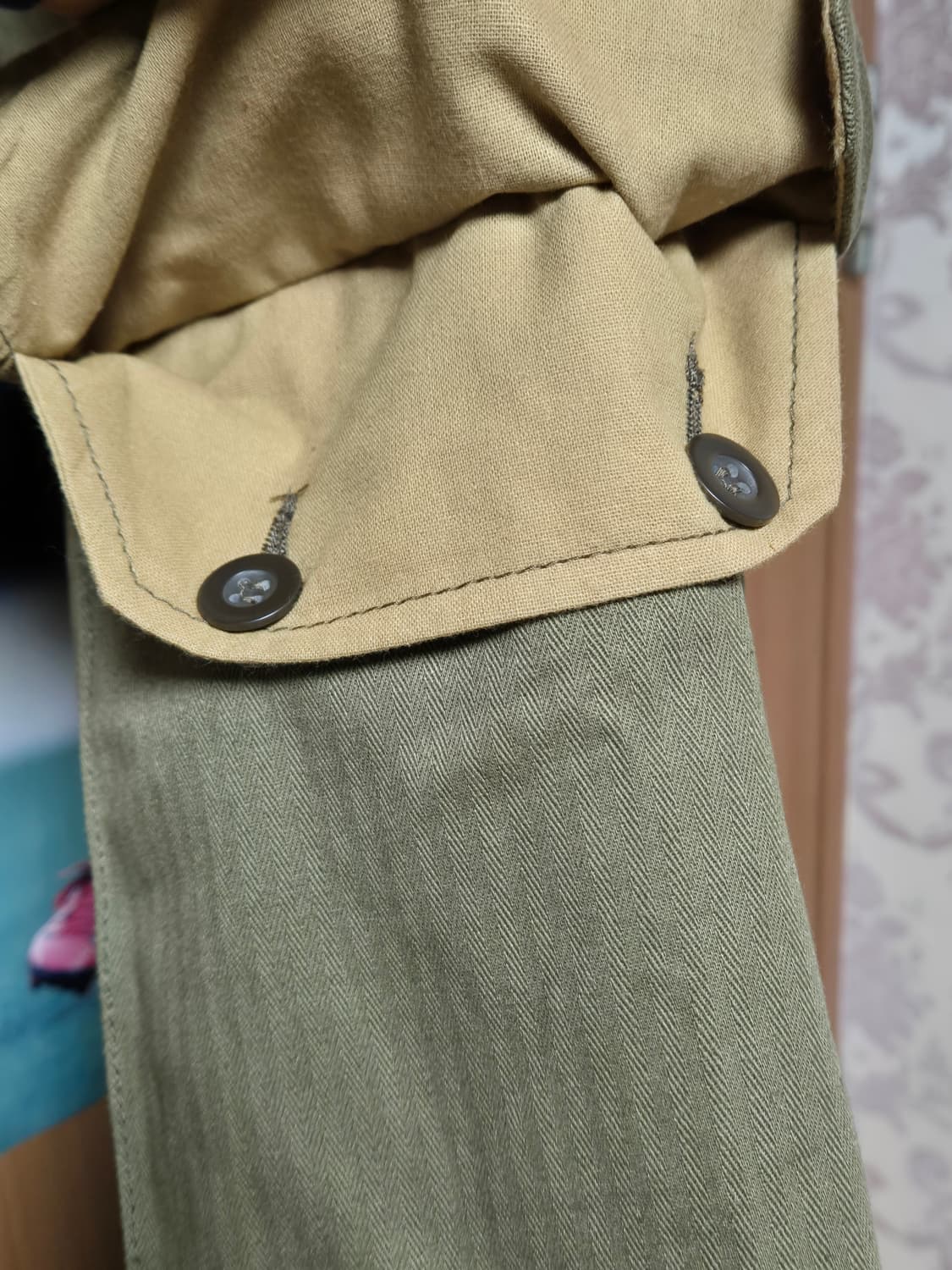 YMCLKY 프랑스군 M47 팬츠 올리브 22사이즈(30사이즈감) 상품이미지7