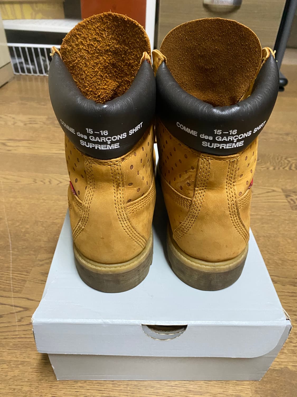 팀버랜드x꼼데가르송 셔츠x슈프림 270 상품이미지4