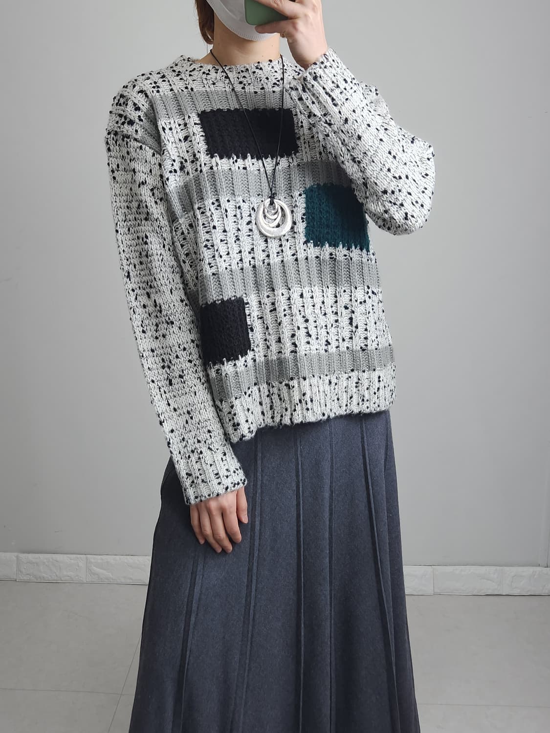 쿠앤크 니트 상품이미지2