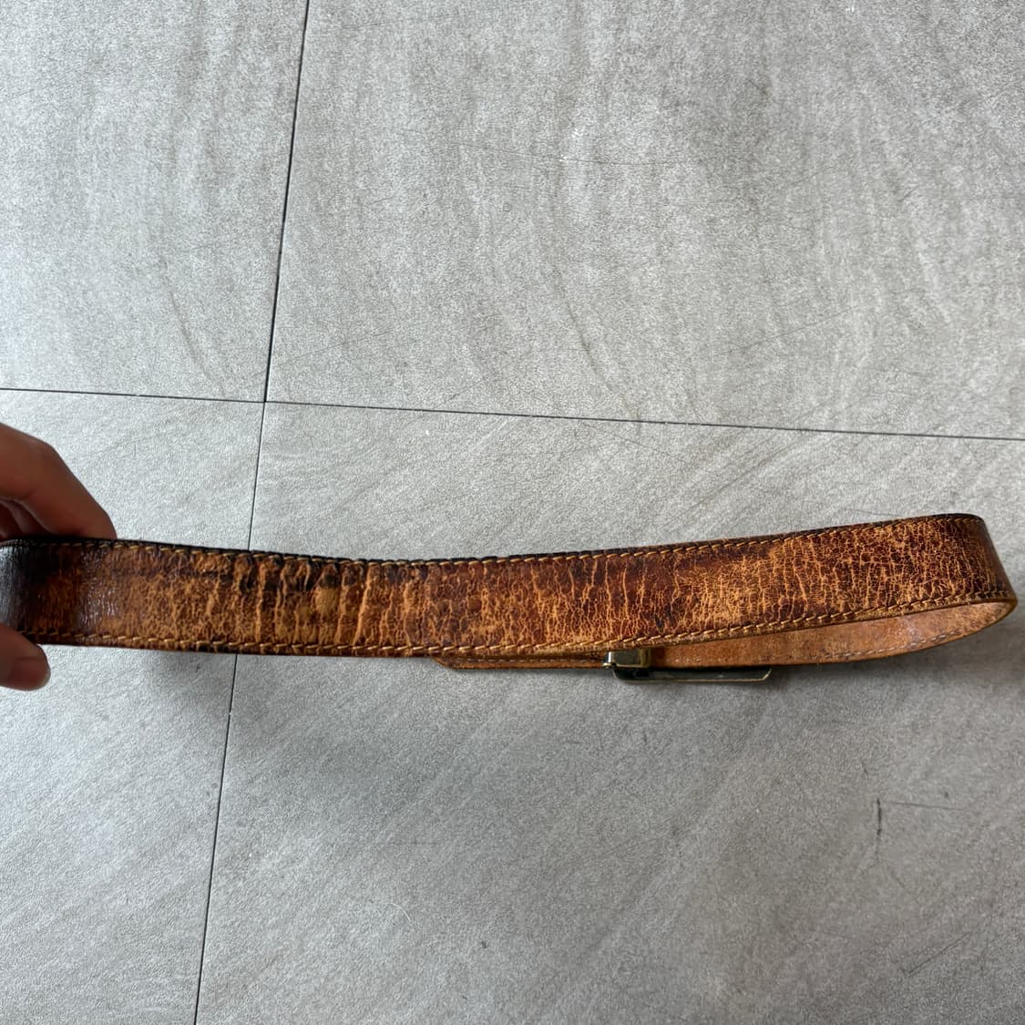 리바이스 웨스턴 버클 레더 벨트 상품이미지8