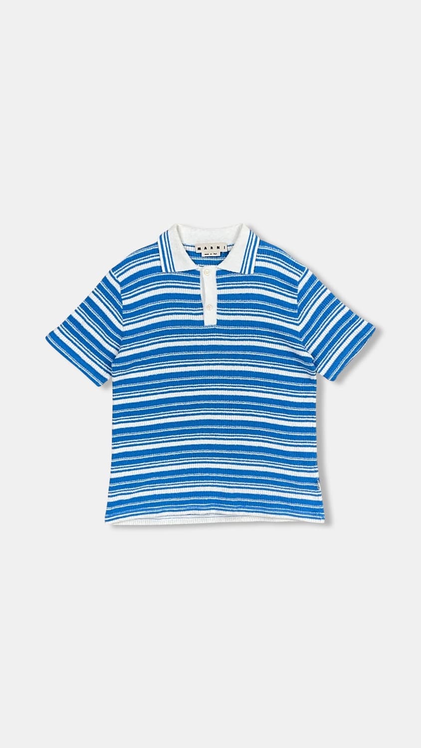 (50) 마르니 STRIPED TERRY POLO 셔츠 상품이미지1