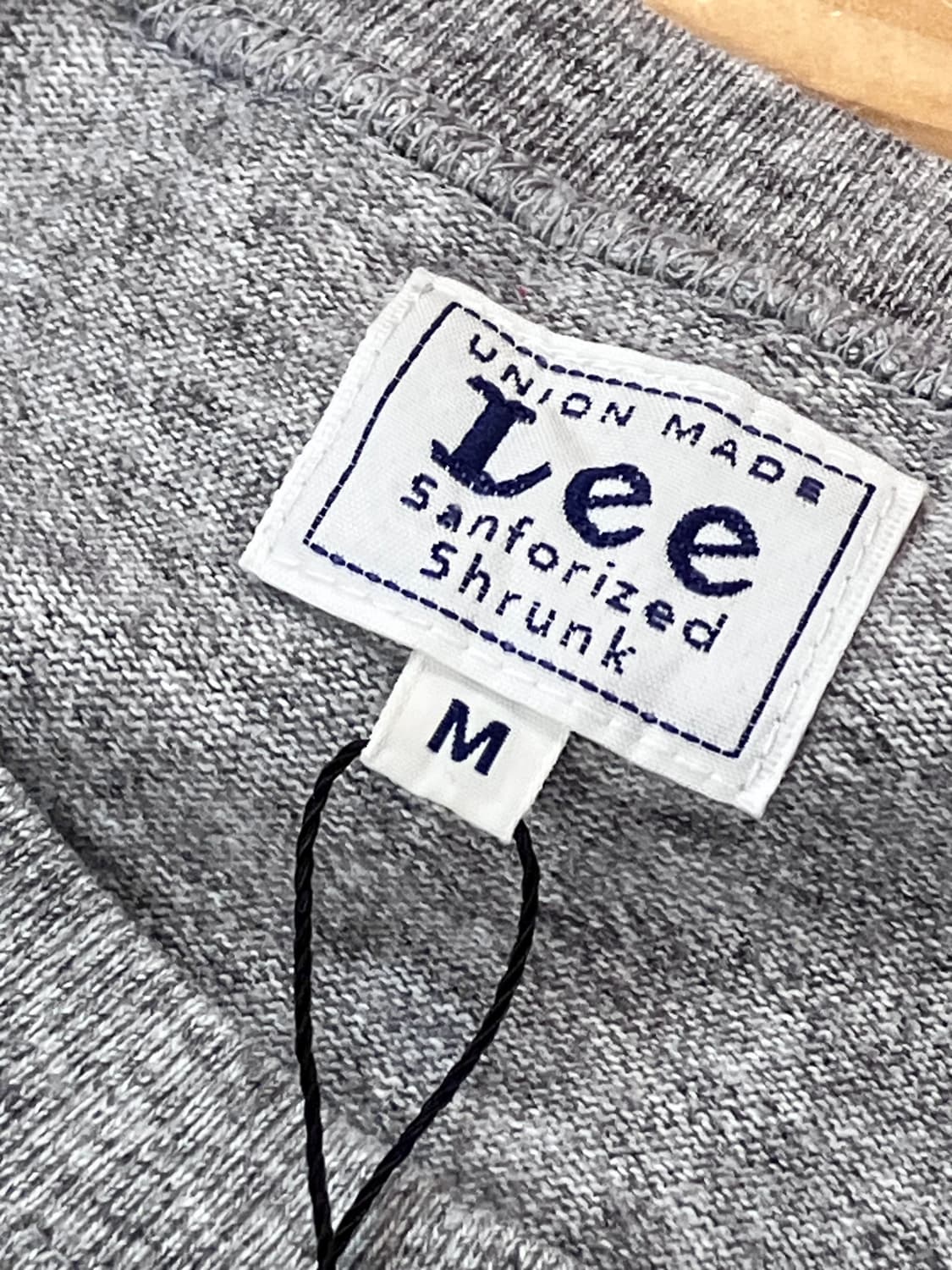 Lee 데님 포켓 반팔 티셔츠 그레이 M #csz3882  상품이미지5