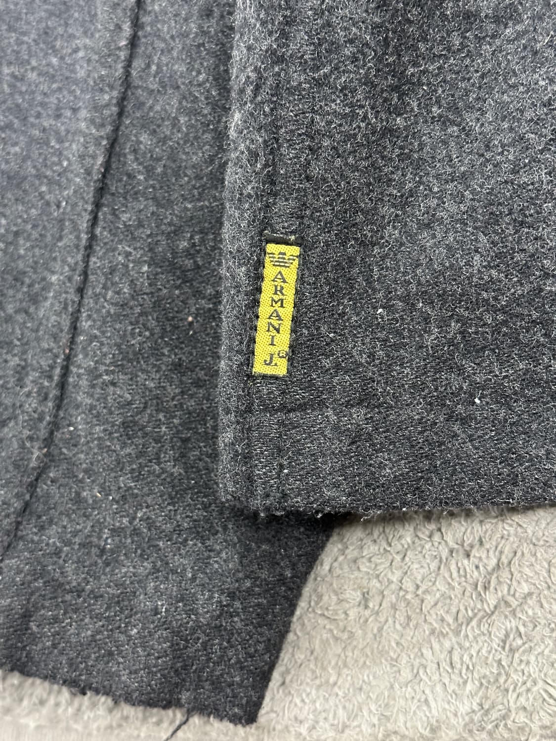 90s Armani Jeans 울 자켓 XL 상품이미지5