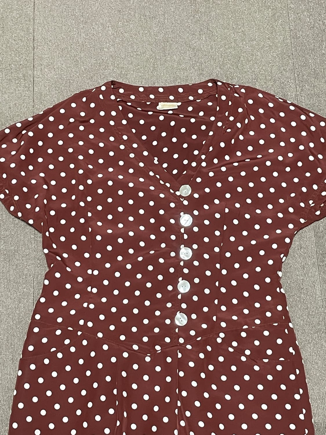 OTTO Collection 도트 버튼 원피스 J02596 상품이미지3