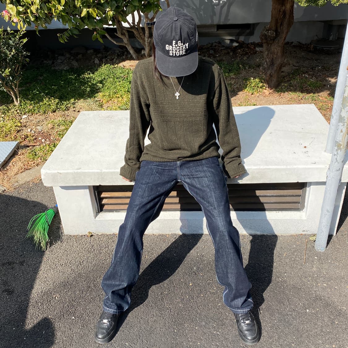 🧶 [INTERMEZZO] 빈티지 텍스처 버튼 포인트 니트 상품이미지2