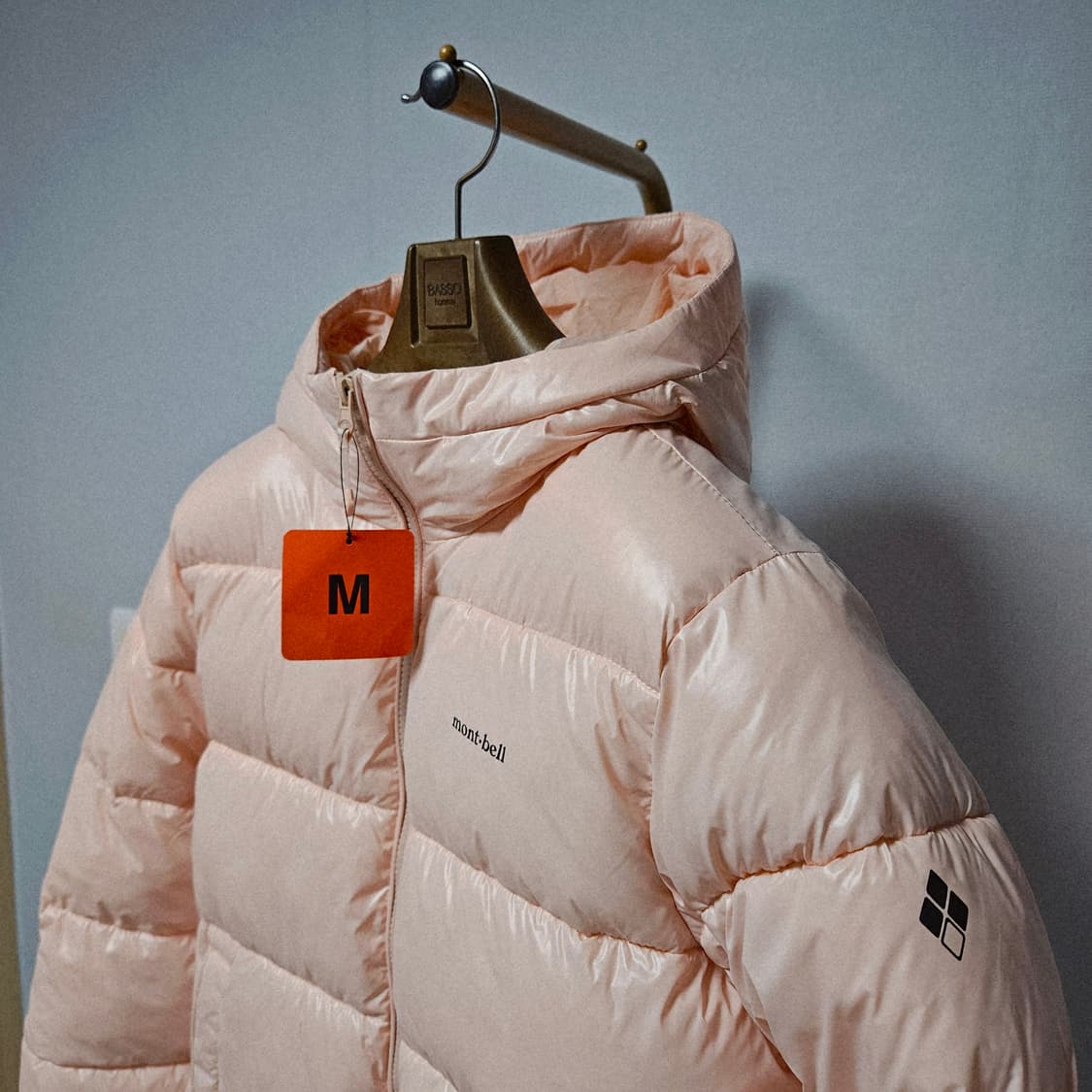 새상품 95 ) 몽벨 여성 핑크 패딩 상품이미지6