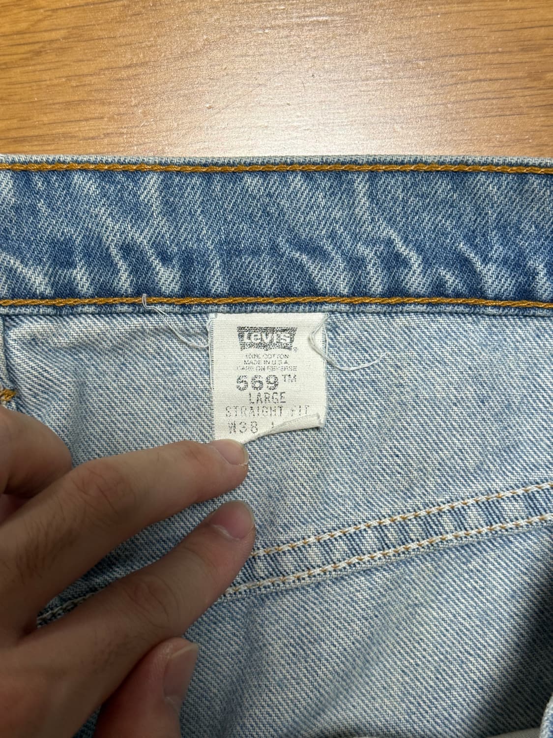 90s 리바이스 569 made in usa 상품이미지2