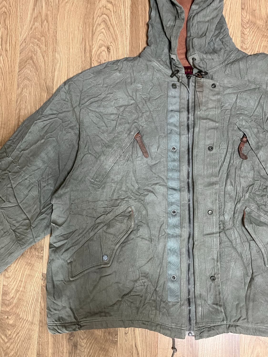 80s dezert+ 데저트 후드 봄버 자켓 상품이미지2