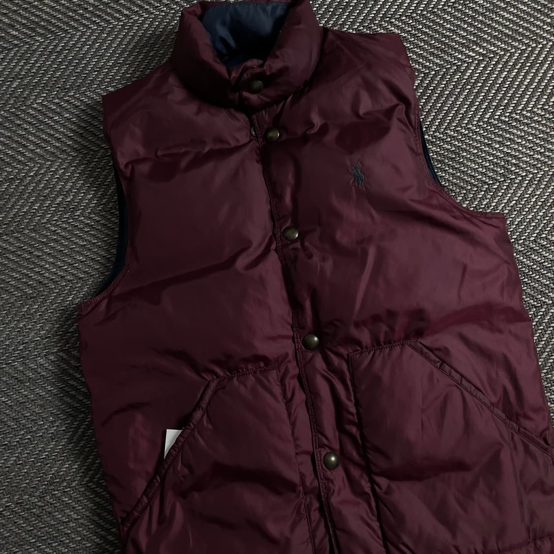 폴로 랄프로렌 포니 로고 양면 다운 베스트y 3478 상품이미지5