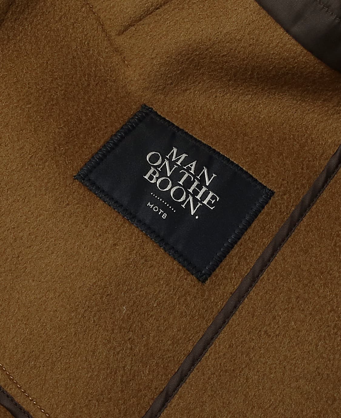 맨온더분 [Man On The Boon] 울 캐시미어 로브 코트 벨트코트 상품이미지6