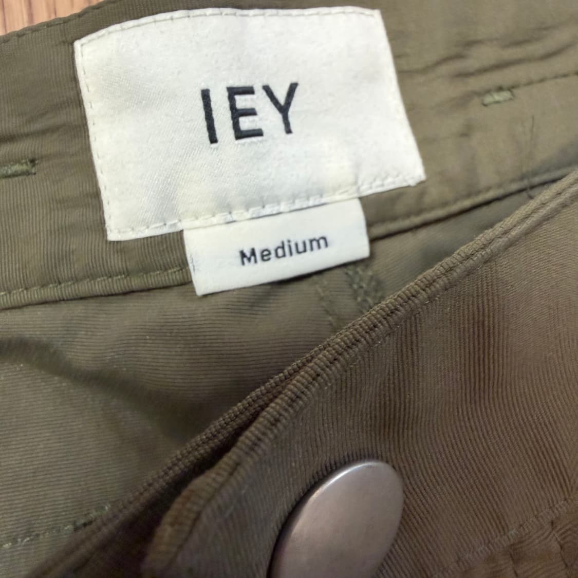 IEY (ETCE) 올리브 가드너 팬츠 상품이미지3