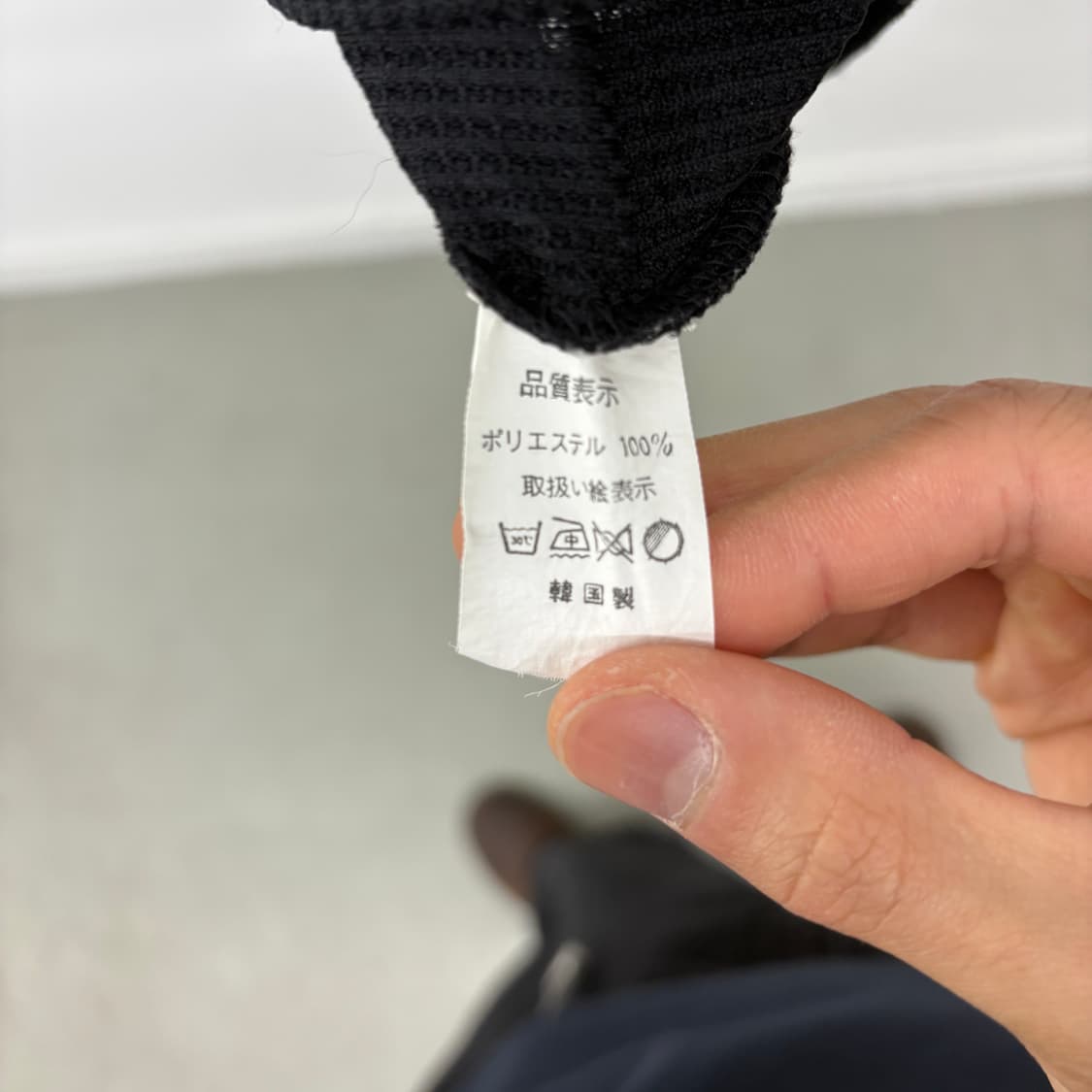 아디다스 블랙 7부 티셔츠 빈티지 스티치 남L 상품이미지6