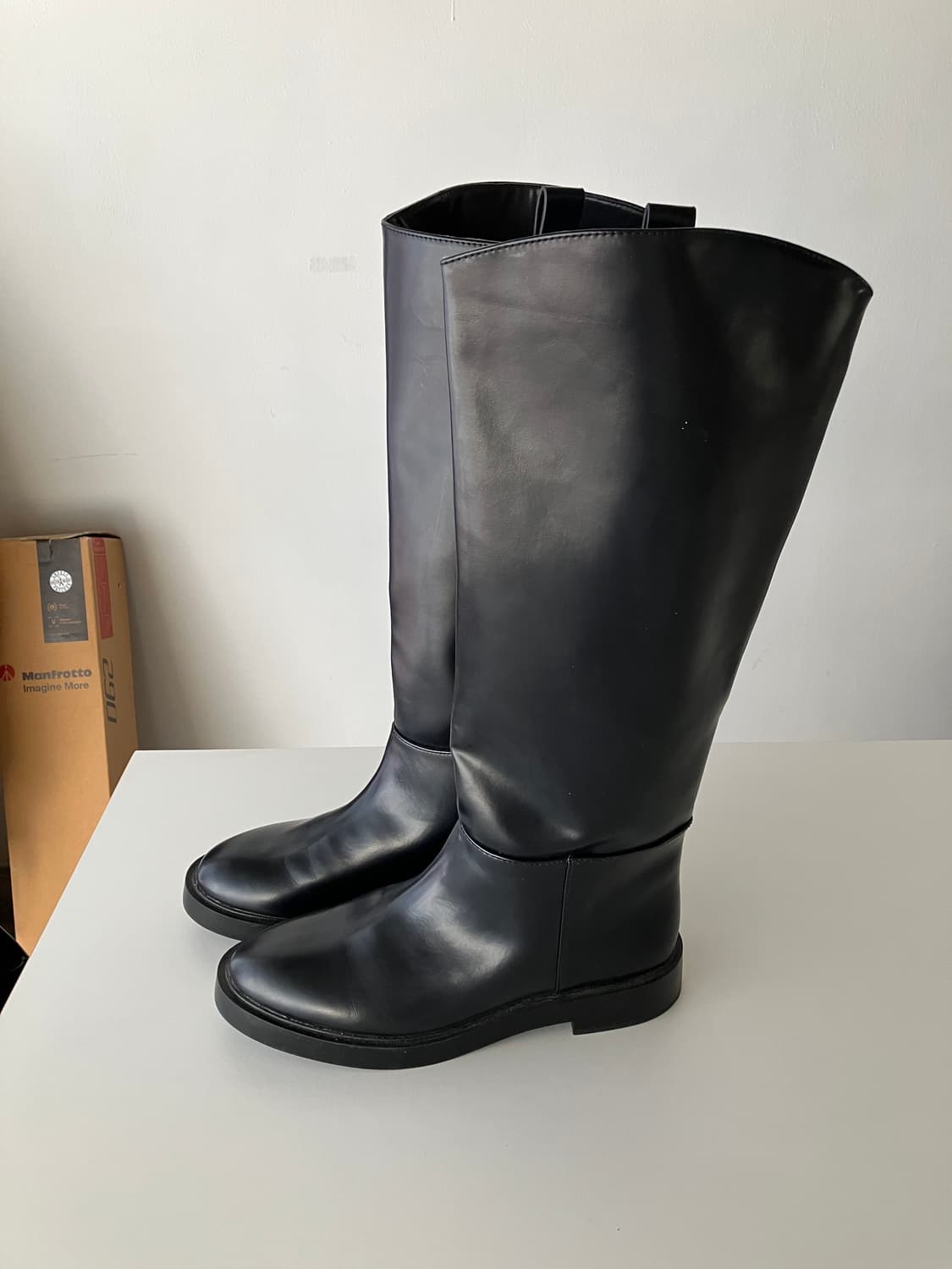 h&m 블랙 니하이 롱부츠 상품이미지3