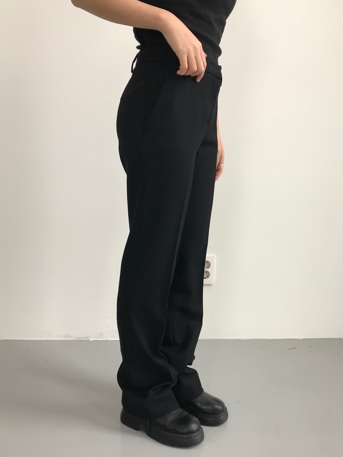 PRADA Wool Straight Slacks 상품이미지4