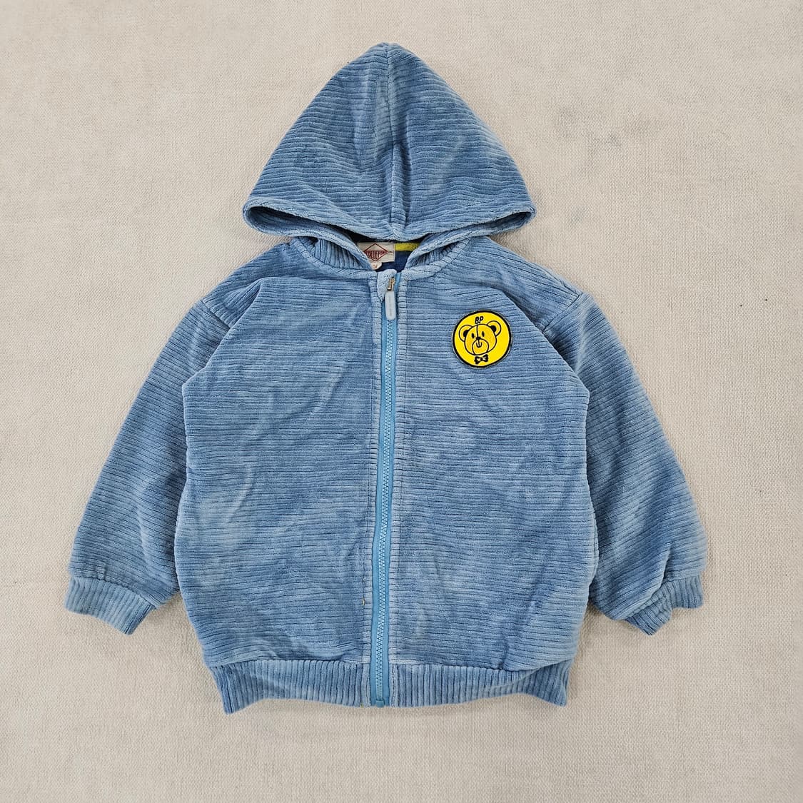 [130] 베베드피노 키즈 테디베어 벨로아 후드 집업 자켓 0116Y1 상품이미지2