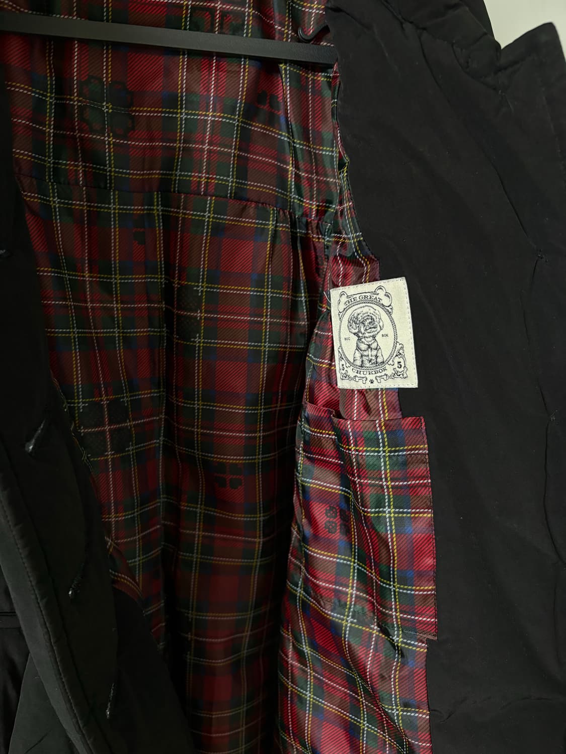 복복 패딩 코트 (꼼데가르송 스타일) 상품이미지6