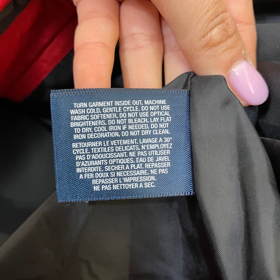 폴로 랄프로렌 레드 푸퍼 다운 후드 패딩 점퍼 XL 상품이미지10