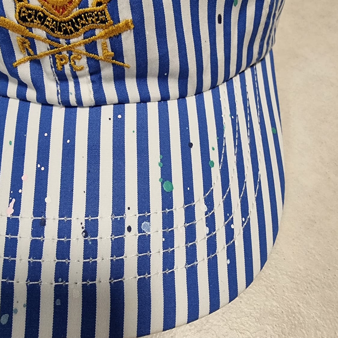 폴로 랄프로렌 스트라이프 페인티드 볼캡 상품이미지2