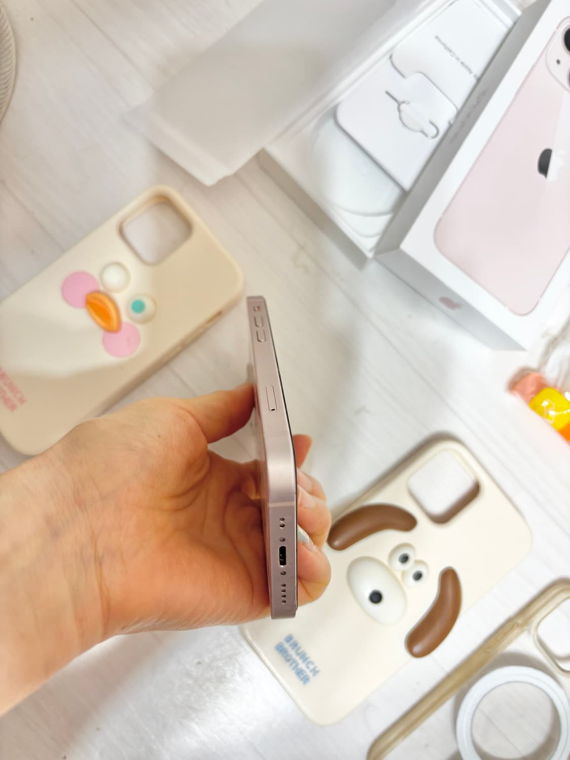 아이폰13 미니 128기가 핑크 상품이미지8