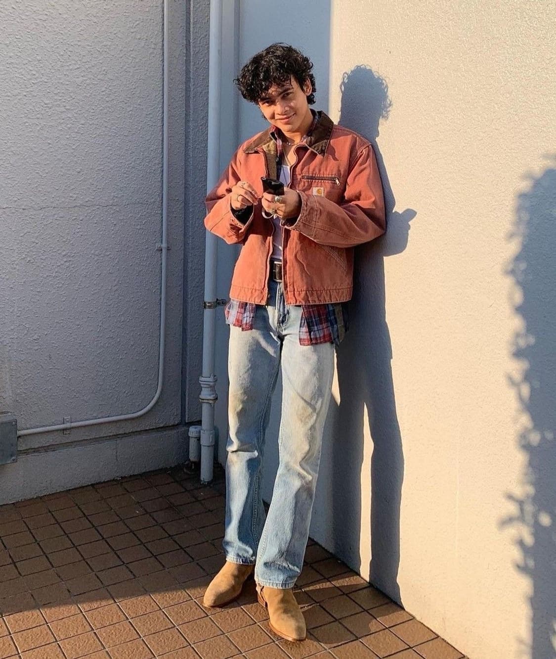 00's OG 칼하트 J97 디트로이트 칼하트 VRS 핑크 상품이미지3