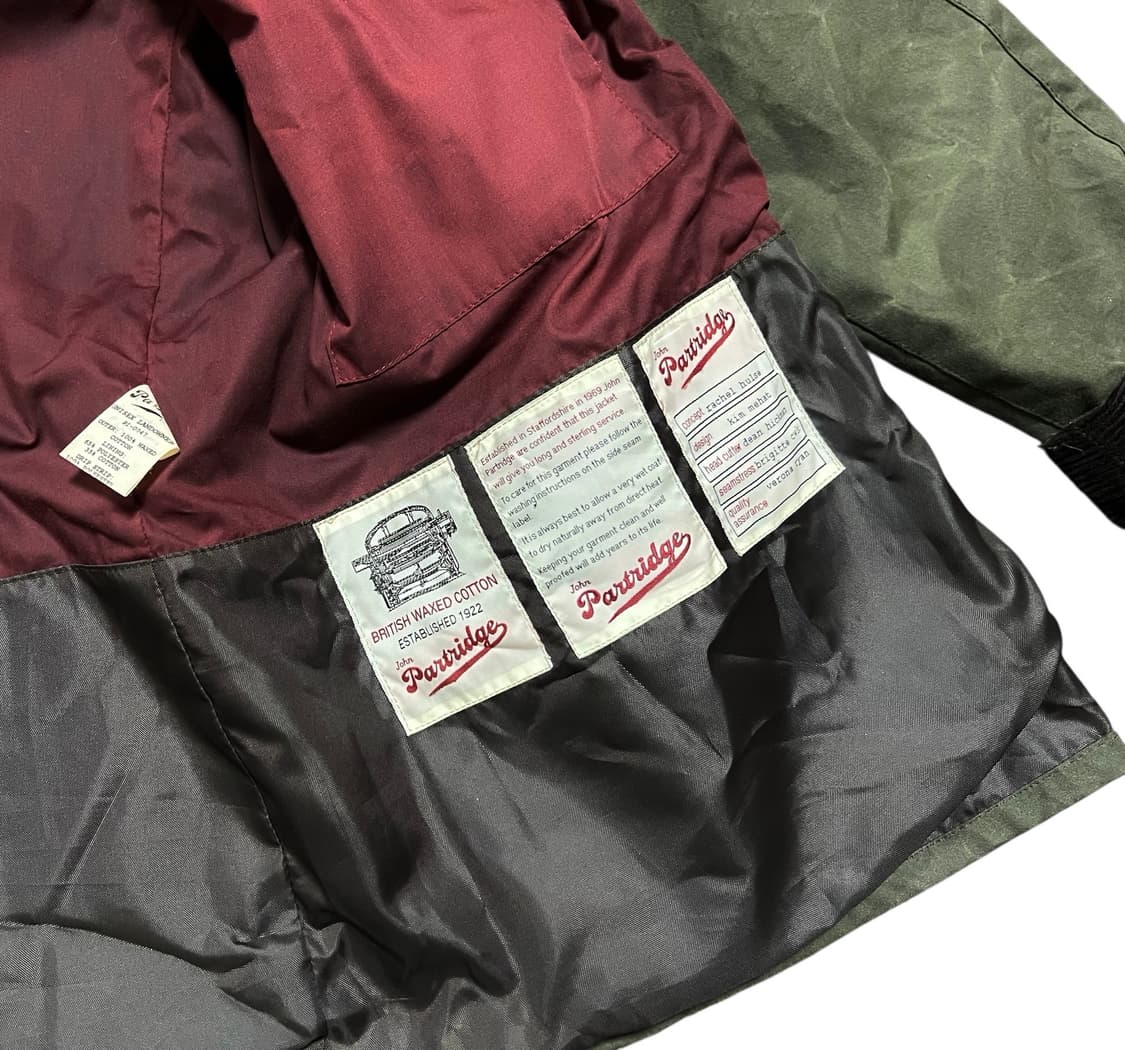 존 파트리지(John Partridge)의 랜드오너 왁스 자켓M 상품이미지9