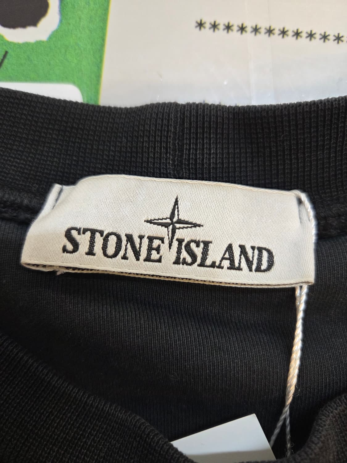 스톤아일랜드 와펜 가먼트다잉 맨투맨 상품이미지3