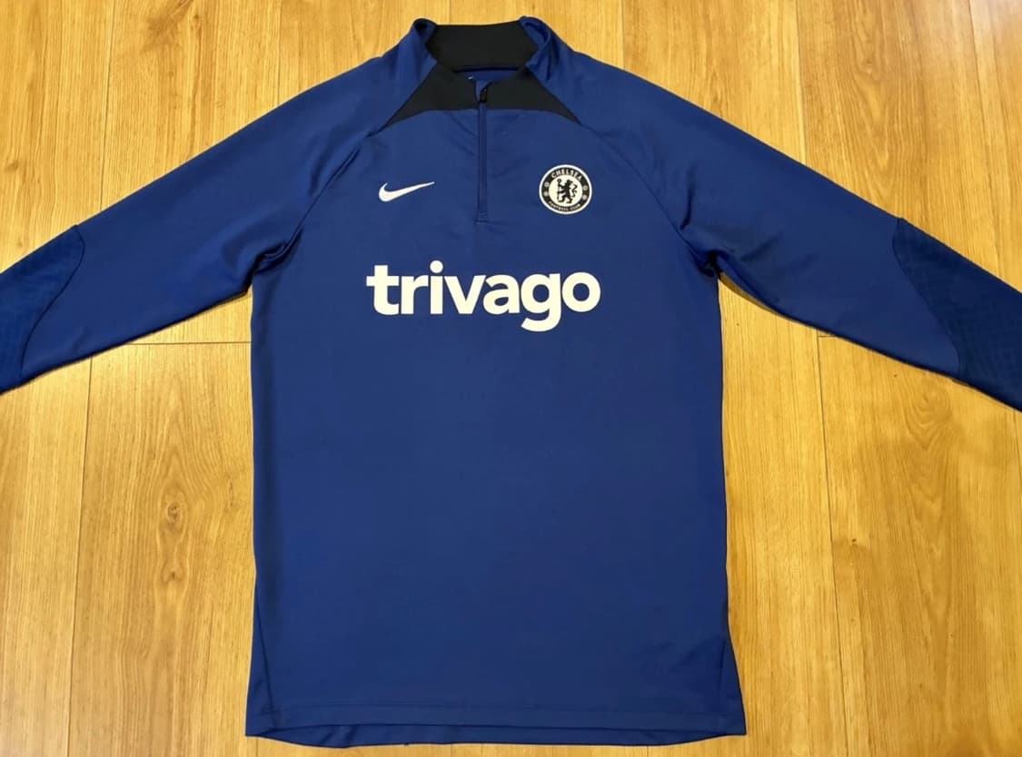 (해외 M) 22 23 나이키 첼시 스트라이크 트레이닝 드릴탑 유니폼 상품이미지7