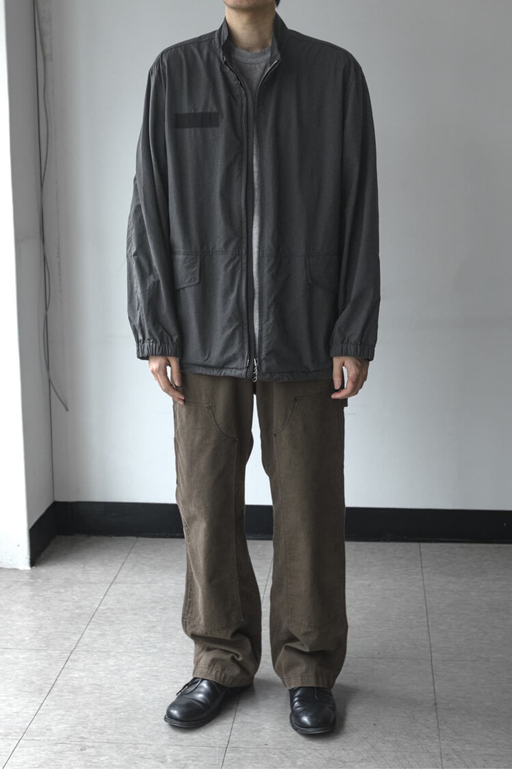 고낙 드리프터 자켓 모스 차콜 상품이미지2