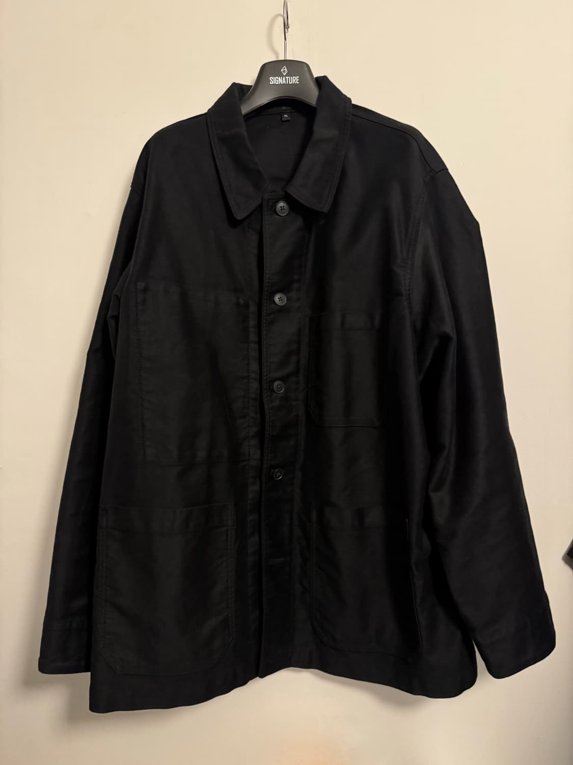 무인양품 워크자켓 블랙(XL) 상품이미지2