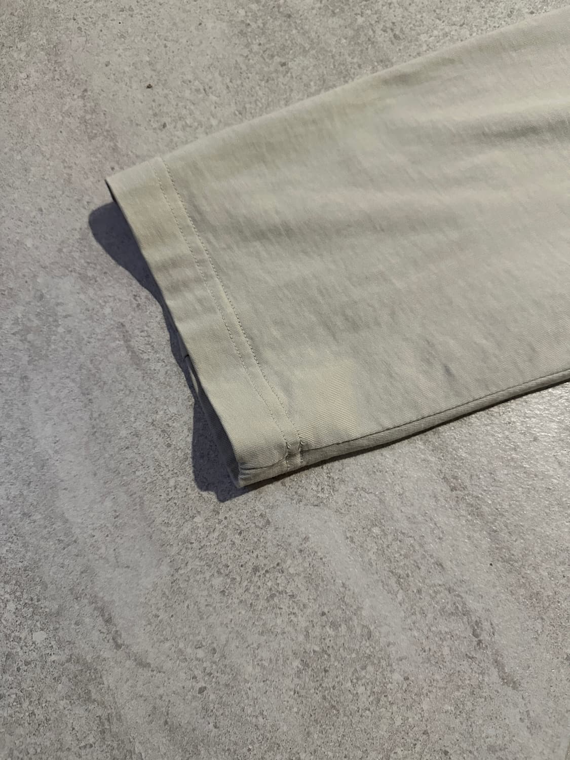 유스 절개 롱슬리브 베이지 그레이 L 상품이미지4