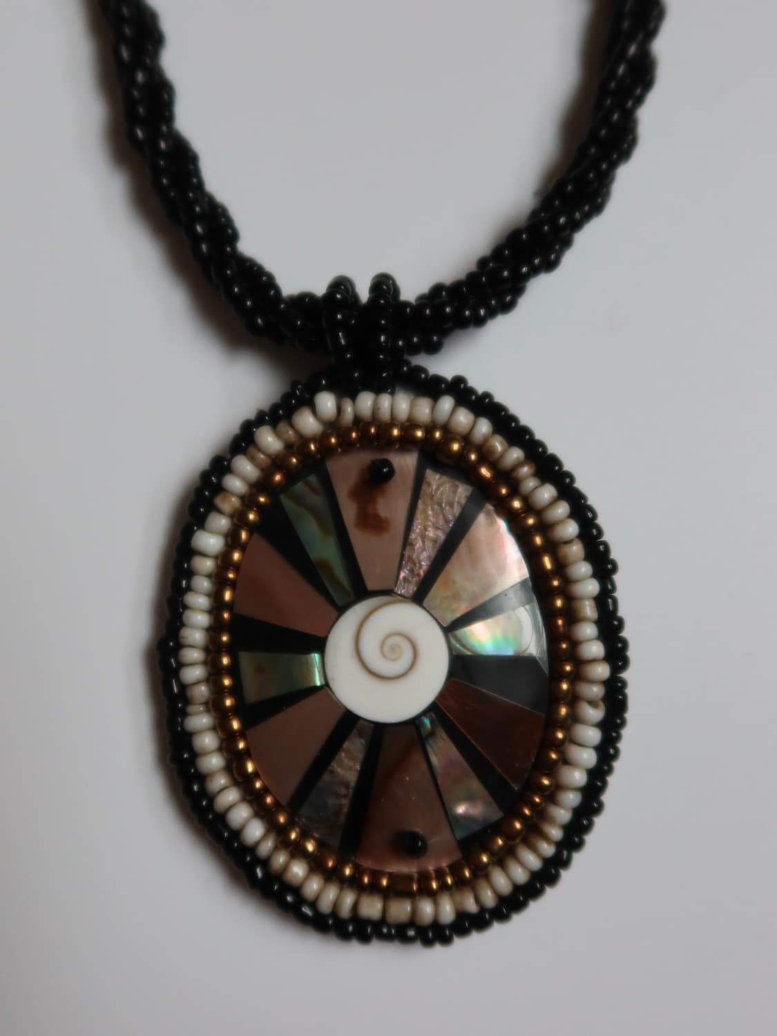 shell mosaic necklace 상품이미지4