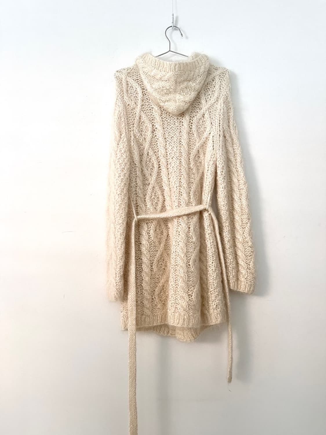 Toggle duffle hoody cardigan / ivory 상품이미지4
