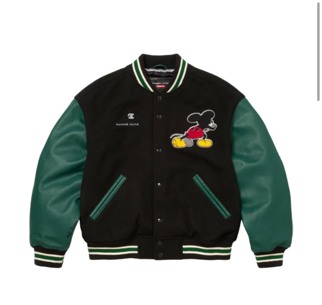 슈프림 넘버나인 바시티 자켓 판매 S 상품이미지1