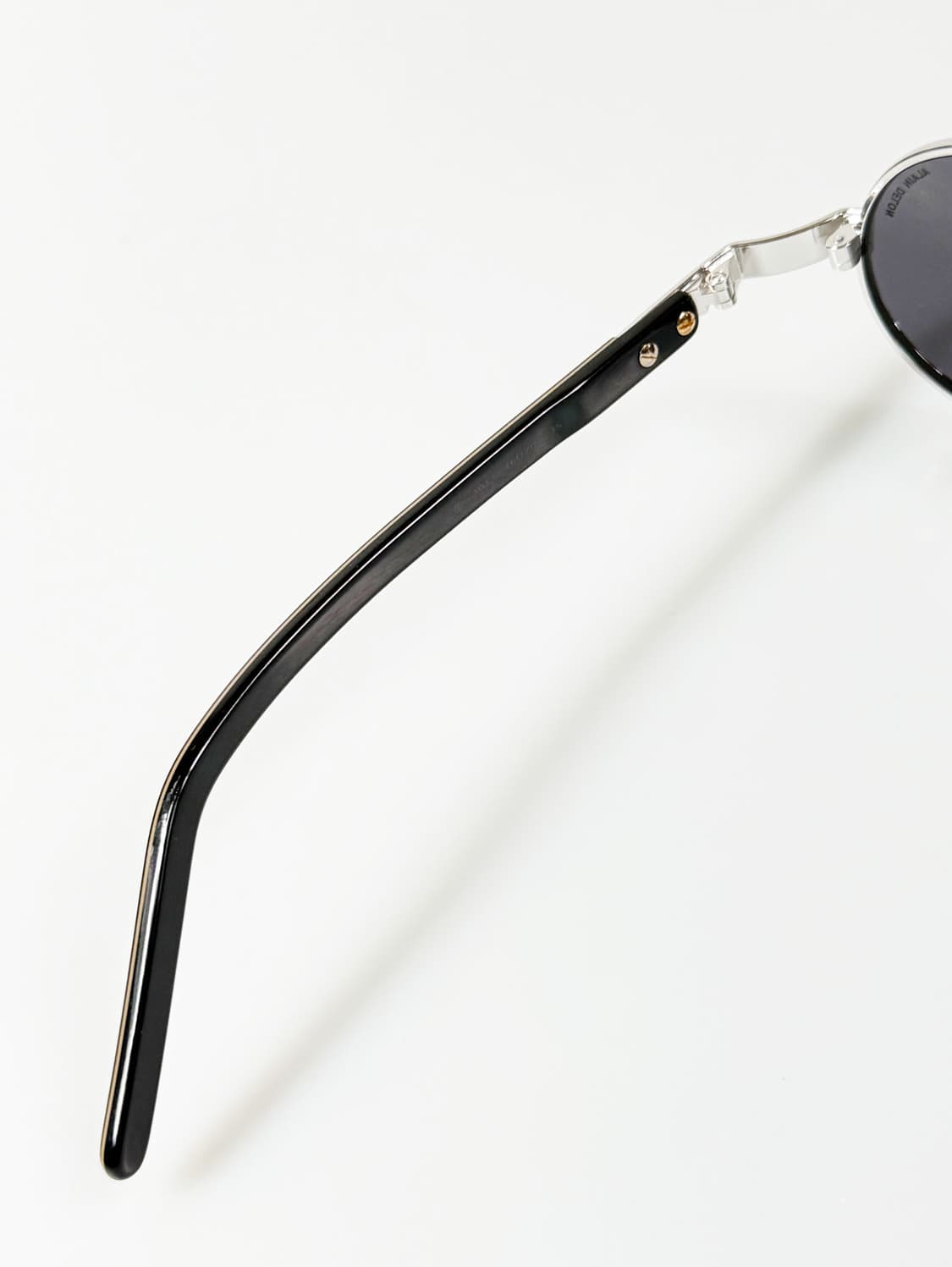 90s ALAIN DELON 알랭들롱 실버 오벌 프레임 빈티지 선글라스 상품이미지7