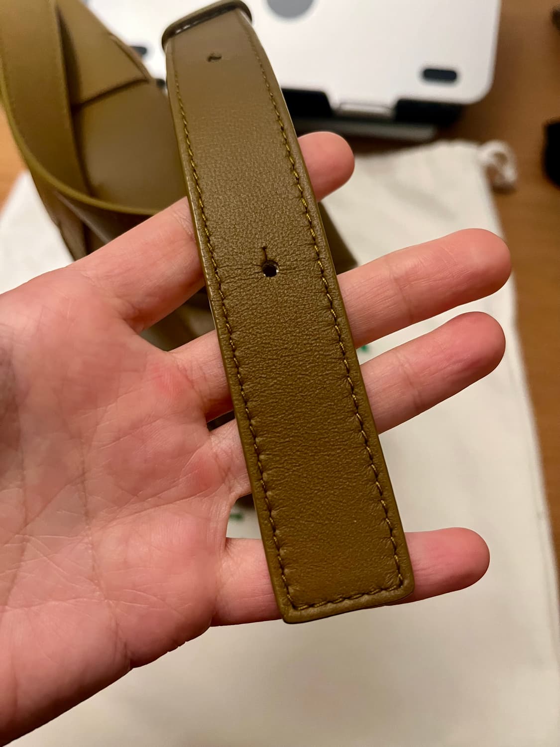 보테가베네타 카세트백 올리브 상품이미지10