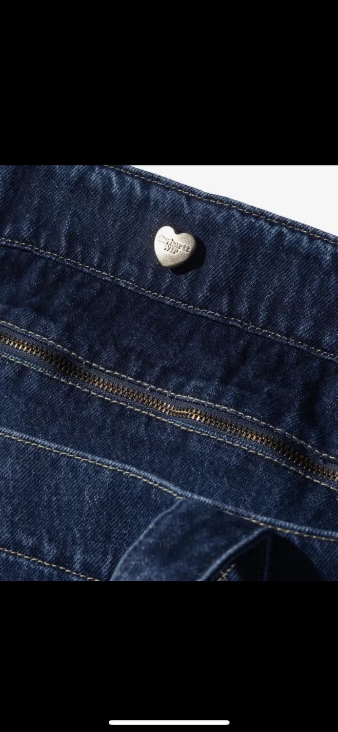 칼하트 윕 데님 도트백 블루 상품이미지2