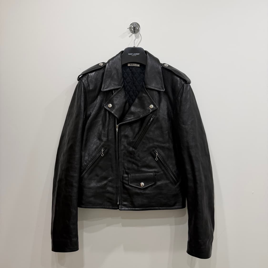 (25AW 급처) 오라리 양가죽 더블 라이더 자켓 L(4)사이즈 팝니다 상품이미지2