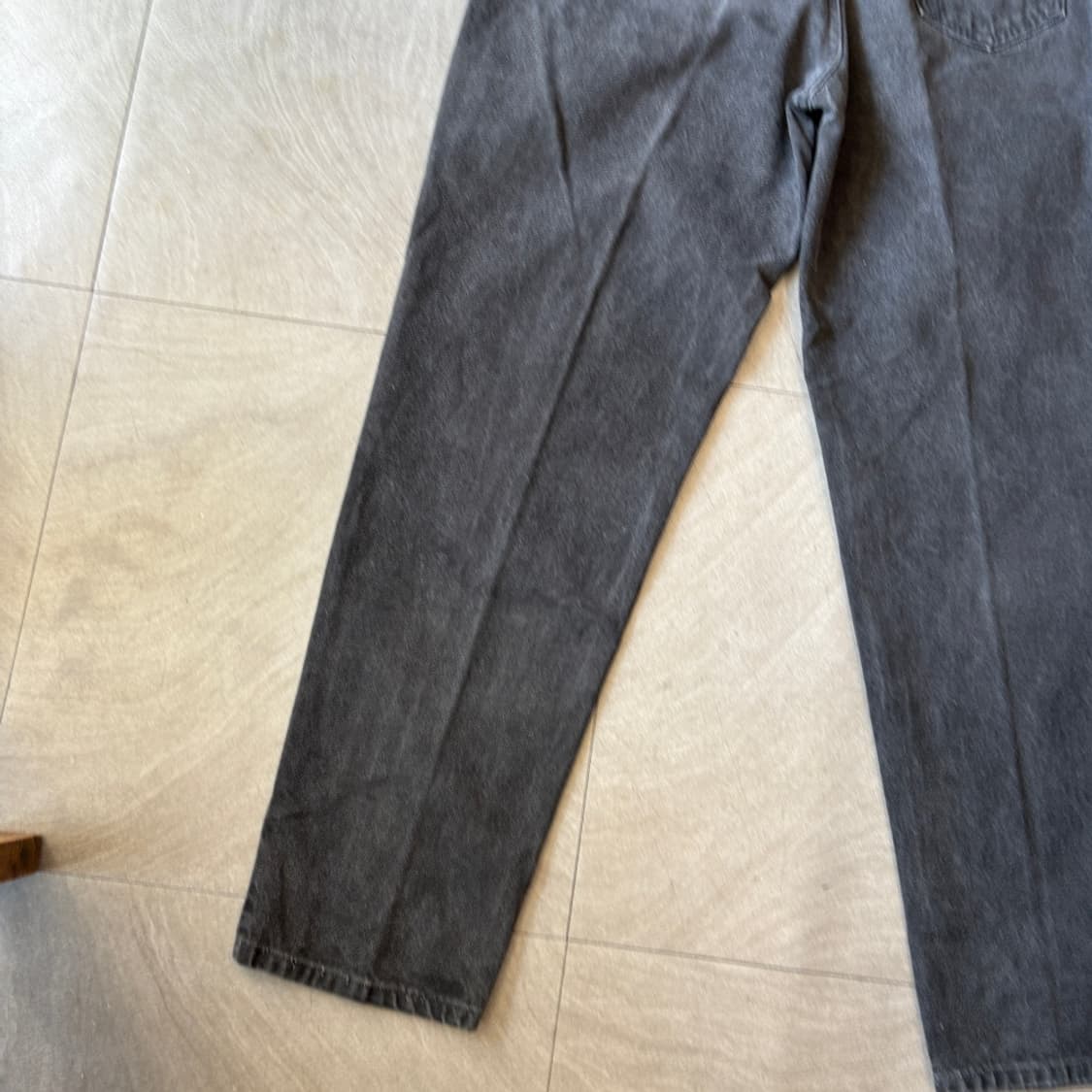 98년 10월 미국 생산 리바이스 545 데님 블랙 팬츠 상품이미지6