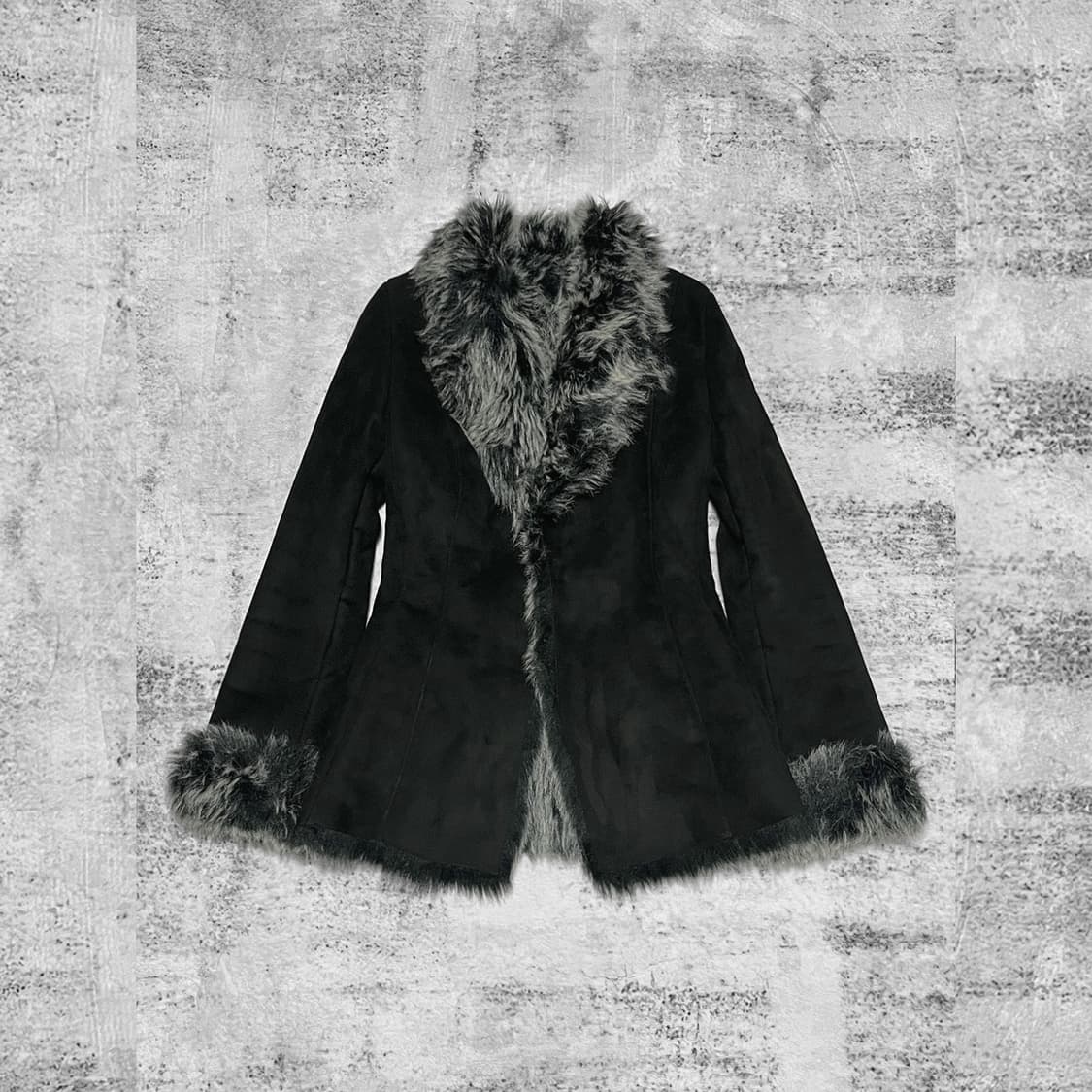(ip ip) ash fur suede jacket  상품이미지1