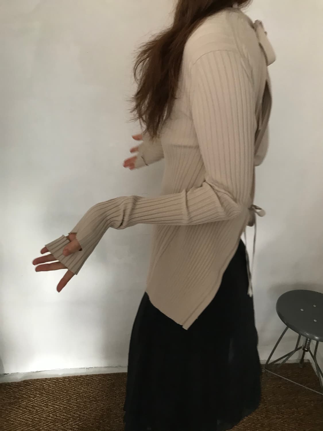 open back knit 상품이미지5